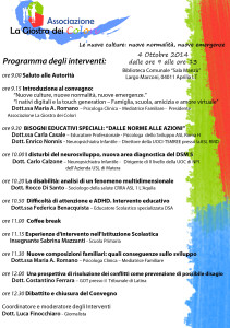 Programma convegno